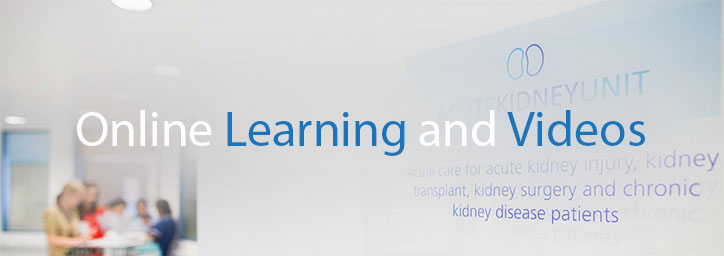Online learning and videos 
